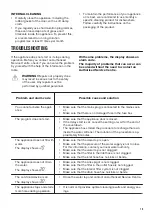 Preview for 15 page of Zanussi ZDT26020FA User Manual