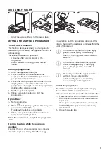 Preview for 11 page of Zanussi ZDT36001FA User Manual