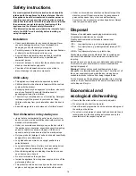 Preview for 3 page of Zanussi ZDT6254 Instruction Book