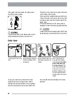 Предварительный просмотр 24 страницы Zanussi ZDTL 200 User Manual