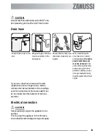 Preview for 25 page of Zanussi ZDTS 300 User Manual