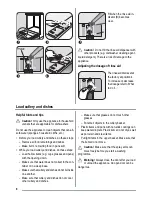 Preview for 8 page of Zanussi ZDTS102 User Manual