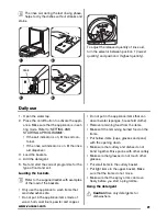 Предварительный просмотр 21 страницы Zanussi ZDV 14001 User Manual