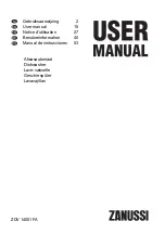 Zanussi ZDV 14001FA User Manual preview