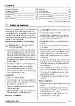 Preview for 15 page of Zanussi ZDV 14001FA User Manual