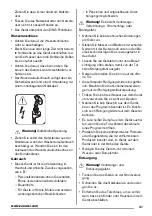 Preview for 41 page of Zanussi ZDV 14001FA User Manual