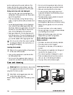 Предварительный просмотр 10 страницы Zanussi ZDV12001FA User Manual