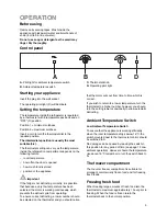 Предварительный просмотр 5 страницы Zanussi ZE 76/3 W Instruction Booklet