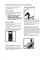 Предварительный просмотр 10 страницы Zanussi ZE 76/3 W Instruction Booklet