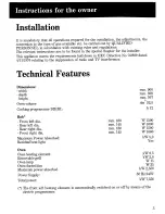 Preview for 3 page of Zanussi ZE 942 R Instructions For The Use And Care