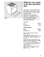 Preview for 21 page of Zanussi ZE1001IS Instructions For The Use And Care