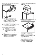 Предварительный просмотр 8 страницы Zanussi ZEAN11EW0 User Manual