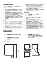 Preview for 5 page of Zanussi ZEAN82FR User Manual