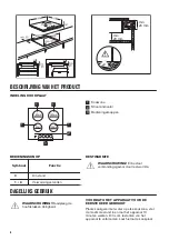 Preview for 6 page of Zanussi ZEE6942FWA User Manual