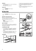 Preview for 14 page of Zanussi ZEE6942FWA User Manual