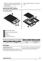 Preview for 59 page of Zanussi ZEG3915 User Manual