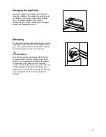 Preview for 9 page of Zanussi ZEL 296 Instruction Booklet
