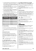 Preview for 25 page of Zanussi zel6640fba User Manual