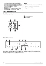 Preview for 56 page of Zanussi zel6640fba User Manual