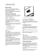 Предварительный просмотр 4 страницы Zanussi ZERB 3120 Instruction Booklet