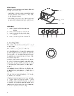 Preview for 6 page of Zanussi ZES 2226 Installation And Operating Instructions Manual