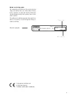 Preview for 9 page of Zanussi ZES 2226 Installation And Operating Instructions Manual
