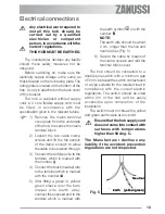 Предварительный просмотр 13 страницы Zanussi ZES 646 Instruction Booklet