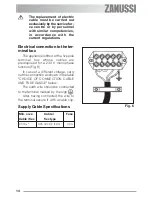 Предварительный просмотр 14 страницы Zanussi ZES 646 Instruction Booklet