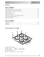 Предварительный просмотр 23 страницы Zanussi ZES 646 Instruction Booklet