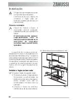 Предварительный просмотр 36 страницы Zanussi ZES 646 Instruction Booklet