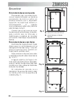 Предварительный просмотр 38 страницы Zanussi ZES 646 Instruction Booklet