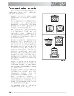 Предварительный просмотр 70 страницы Zanussi ZES 646 Instruction Booklet