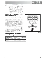 Предварительный просмотр 77 страницы Zanussi ZES 646 Instruction Booklet