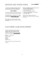 Preview for 11 page of Zanussi ZF 24 W Instruction Booklet