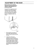 Предварительный просмотр 10 страницы Zanussi ZF 47/56 User Manual