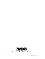 Предварительный просмотр 24 страницы Zanussi ZF 47/56 User Manual