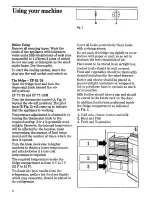 Preview for 8 page of Zanussi ZF 62/26 Instructions For The Use And Care