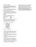 Preview for 6 page of Zanussi ZF 83 L Instruction Booklet