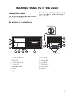 Preview for 5 page of Zanussi ZF22W Instruction Book