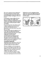 Предварительный просмотр 15 страницы Zanussi ZF36 Instructions For The Use And Care