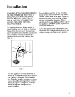 Предварительный просмотр 7 страницы Zanussi ZF67/41FF Instructions For The Use & Care