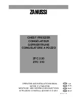 Preview for 1 page of Zanussi ZFC 220 Operating And Installation Manual