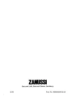 Предварительный просмотр 24 страницы Zanussi ZFC 50/31 Instruction Booklet