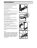 Предварительный просмотр 7 страницы Zanussi ZFC 77/31 FF Instruction Booklet