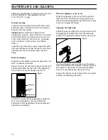 Предварительный просмотр 16 страницы Zanussi ZFC 77/31 FF Instruction Booklet