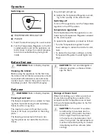 Предварительный просмотр 5 страницы Zanussi ZFC1040WA User Manual