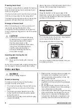 Preview for 6 page of Zanussi ZFC11400WA User Manual