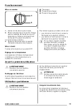 Предварительный просмотр 15 страницы Zanussi ZFC11400WA User Manual