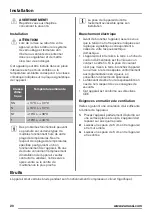 Preview for 20 page of Zanussi ZFC11400WA User Manual