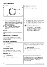 Предварительный просмотр 26 страницы Zanussi ZFC11400WA User Manual